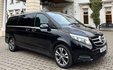 Mercedes V-Class at Galgorm