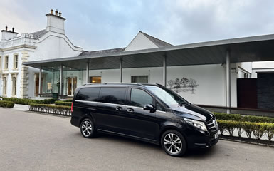 Mercedes V-Class at Galgorm