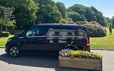 Mercedes V-Class at Galgorm